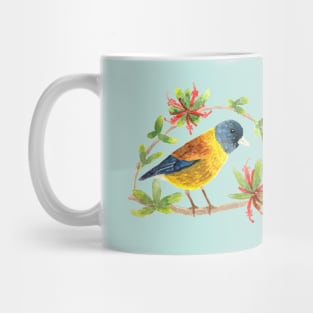 Beautiful wild bird in watercolor for nature lovers Mug